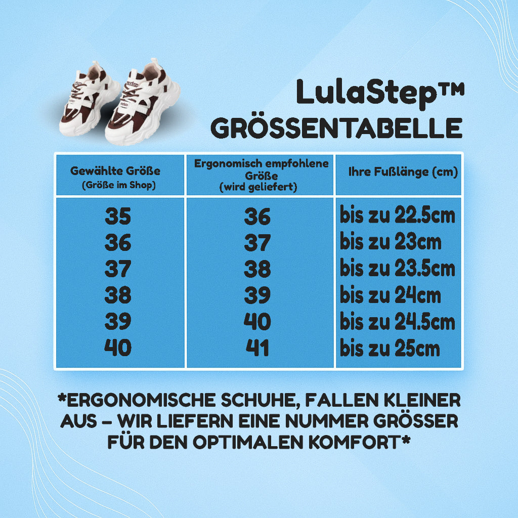 LulaStep™ – Rutschfester & ergonomischer Schmerzlinderungsschuh für Damen