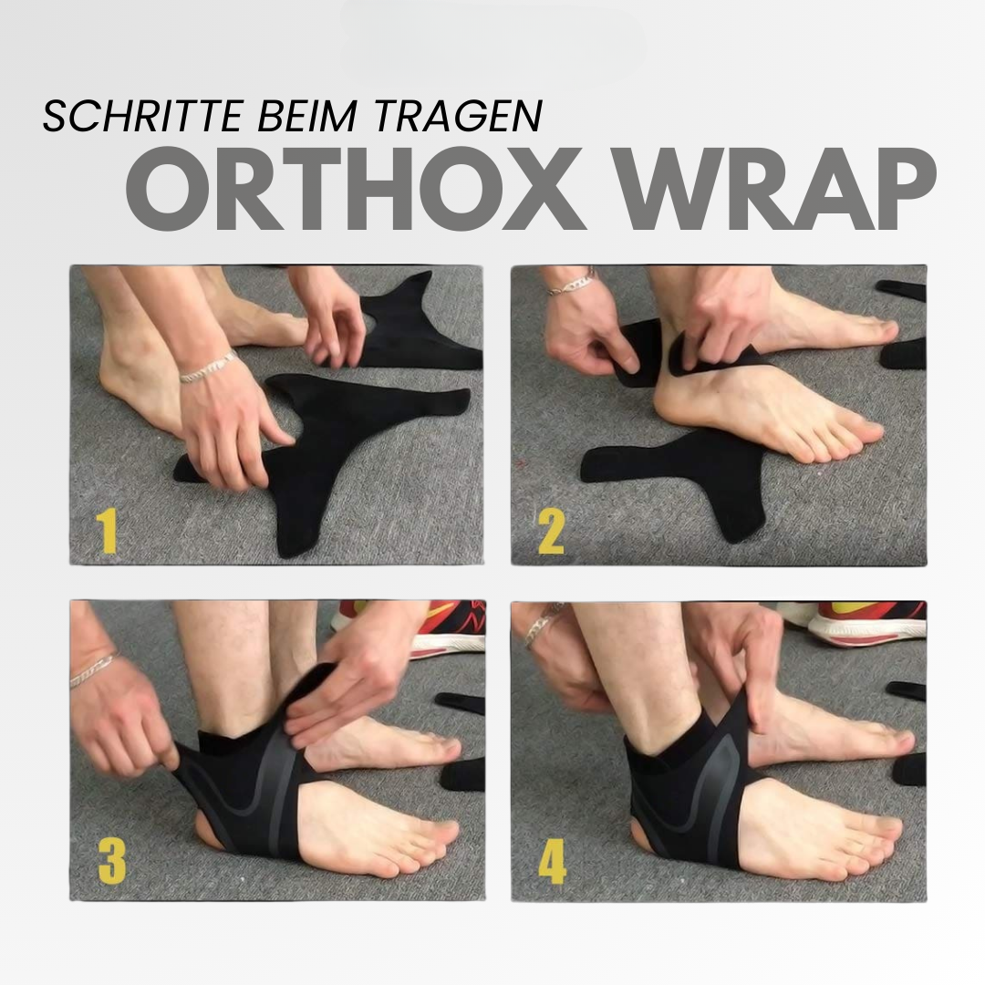 OrthoX Wrap - zur Linderung von Fußschmerzen