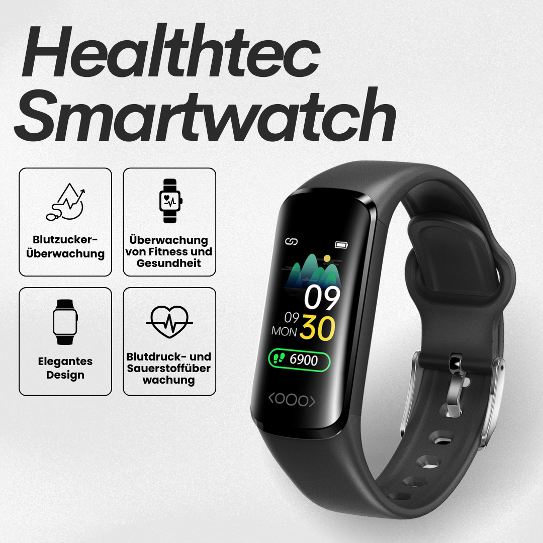 HikeHub - Healthtec Gesundheits-Smartwatch