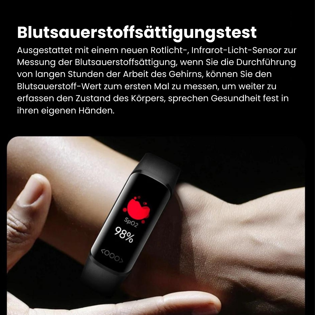 HikeHub - Healthtec Gesundheits-Smartwatch
